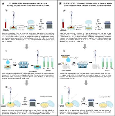 Antimicrobial non-porous surfaces: a comparison of the standards ISO 22196:2011 and the recently published ISO 7581:2023